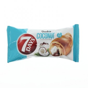 7Days Croissant Double Cocos si Cacao 80g