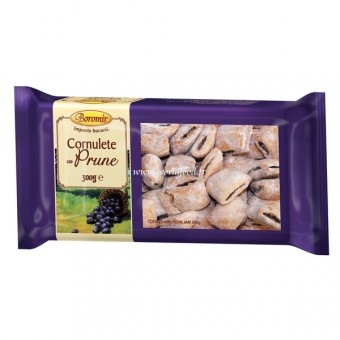 Boromir Cornulete  cu Prune 300g