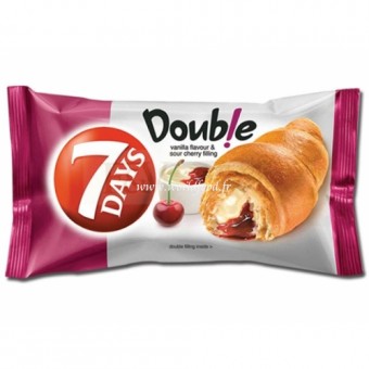 7Days Croissant Double Visine si Vanilie 80g