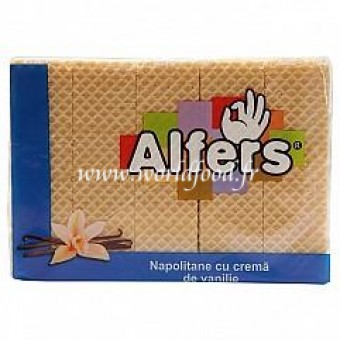 Alfers Napolitane Vanilie 175g